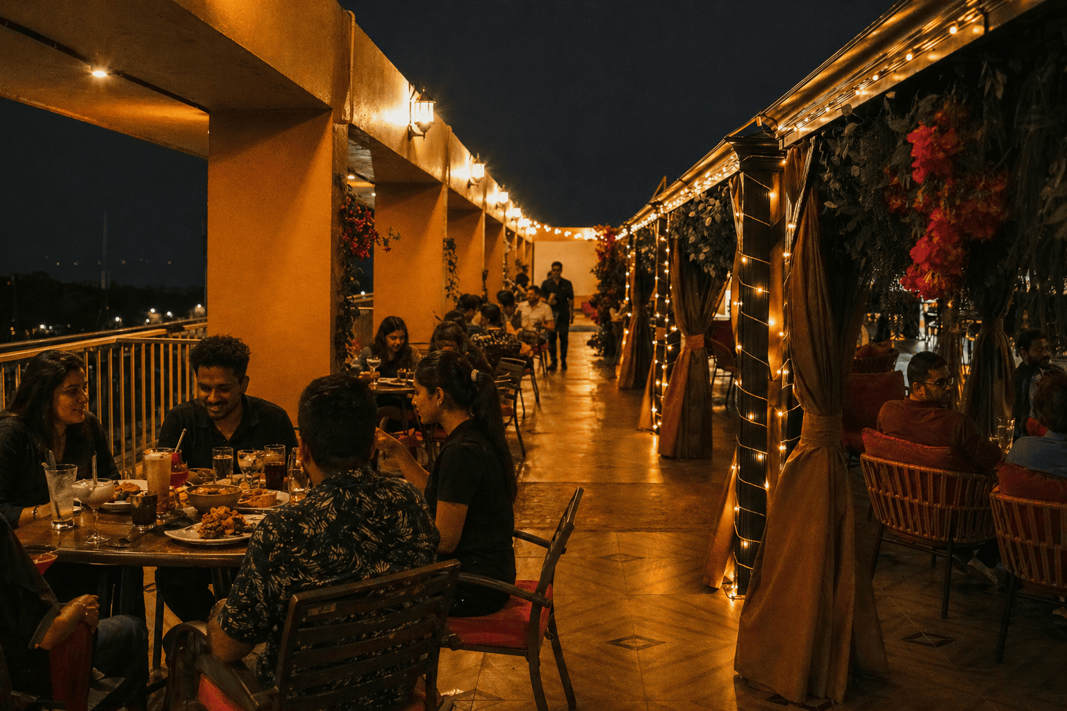 Sea Breeze dining ambience